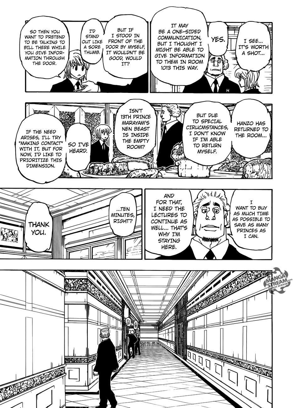 Hunter x Hunter, Chapter 376 image 10